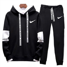 Load image into Gallery viewer, Brand Clothing Men's Casual Sweatshirts Pullover Cotton Men tracksuit Hoodies Two Piece +Pants Sport Shirts Autumn Winter Set